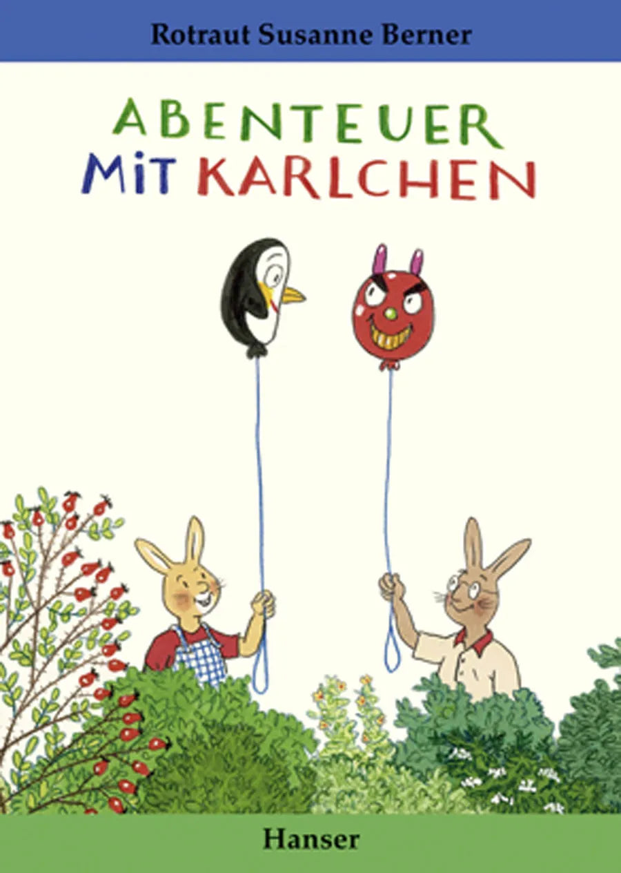 Buchcover von 'Abenteuer mit Karlchen' - Gebundene Ausgabe von Rotraut Susanne Berner