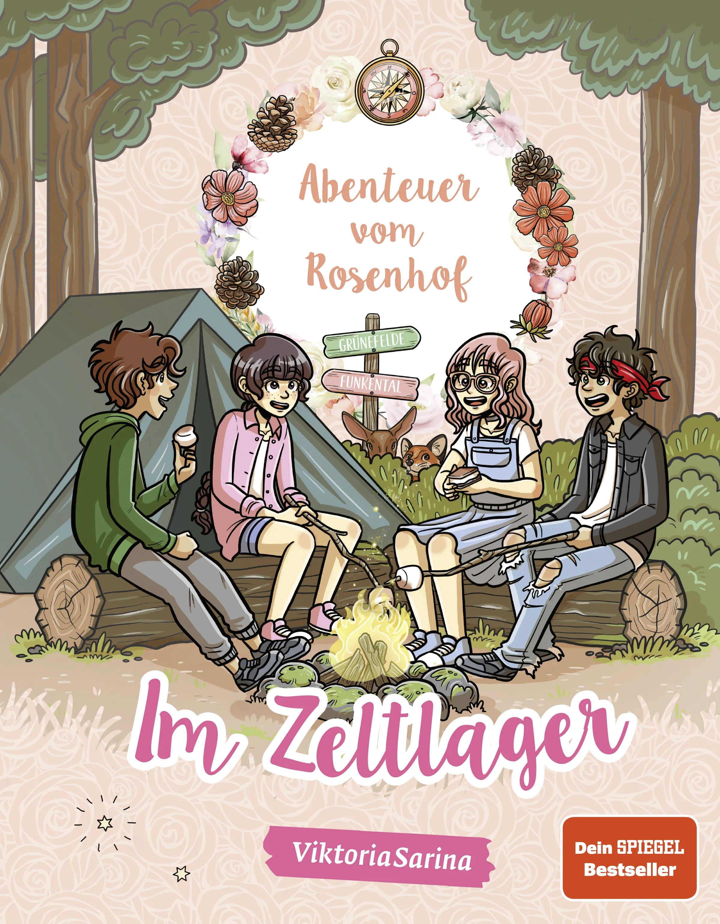 Cover: Abenteuer vom Rosenhof. Im Zeltlager (E-Book)