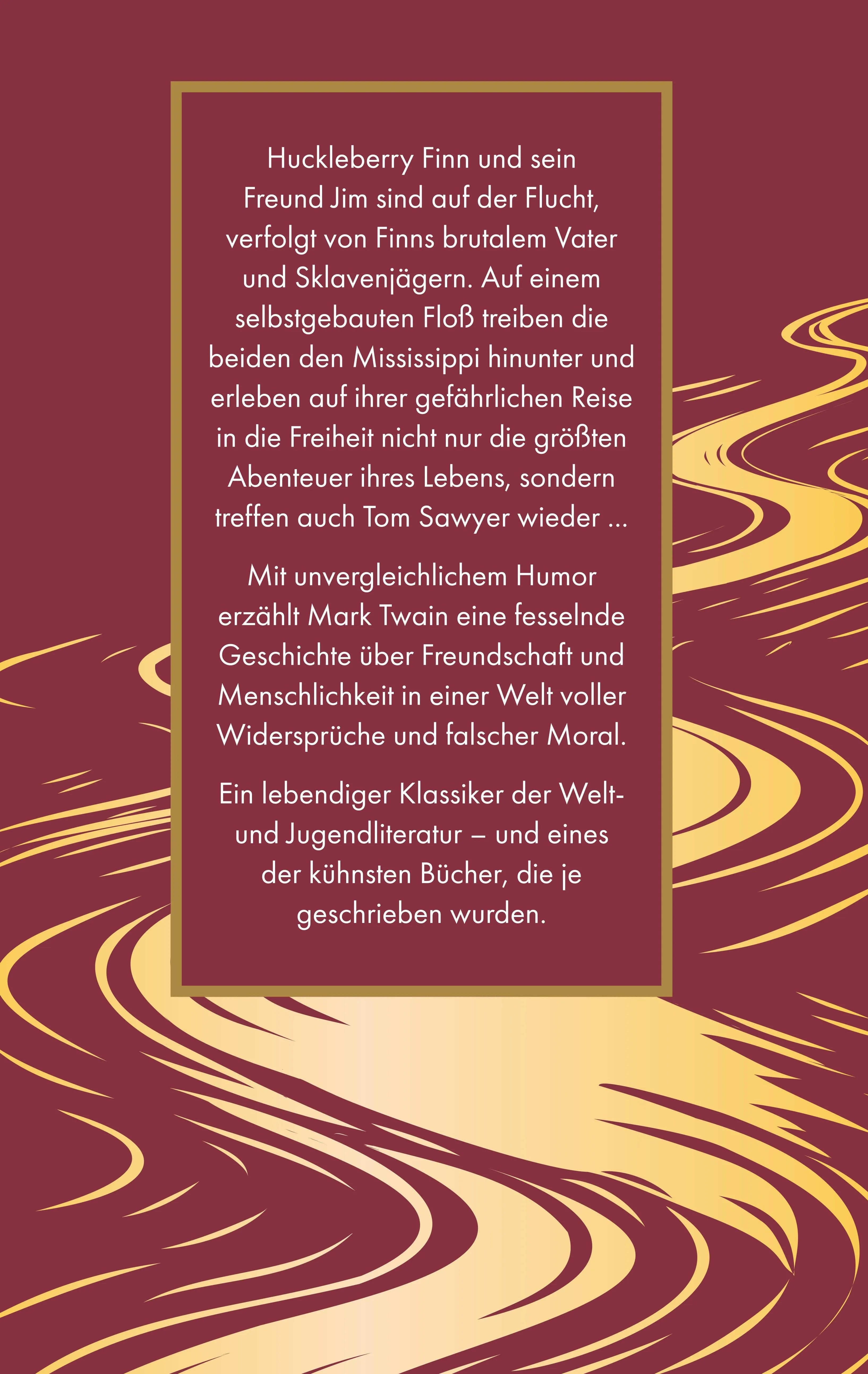 Rückseite: Abenteuer von Huckleberry Finn (Hardcover)