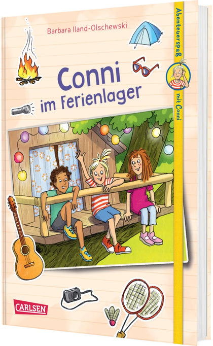 Buchcover von 'Abenteuerspaß mit Conni 1: Conni im Ferienlager' - Gebundene Ausgabe von Barbara Iland-Olschewski