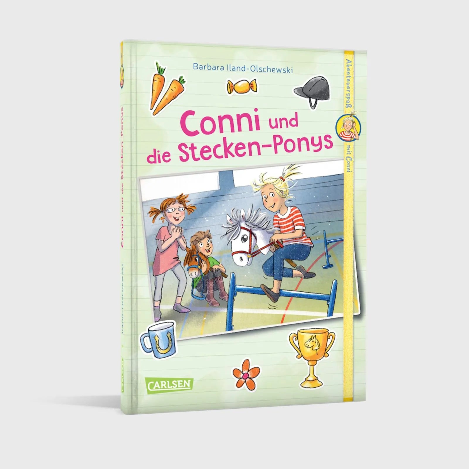 Produktansicht: Abenteuerspaß mit Conni 4: Conni und die Stecken-Ponys (Gebundene Ausgabe)
