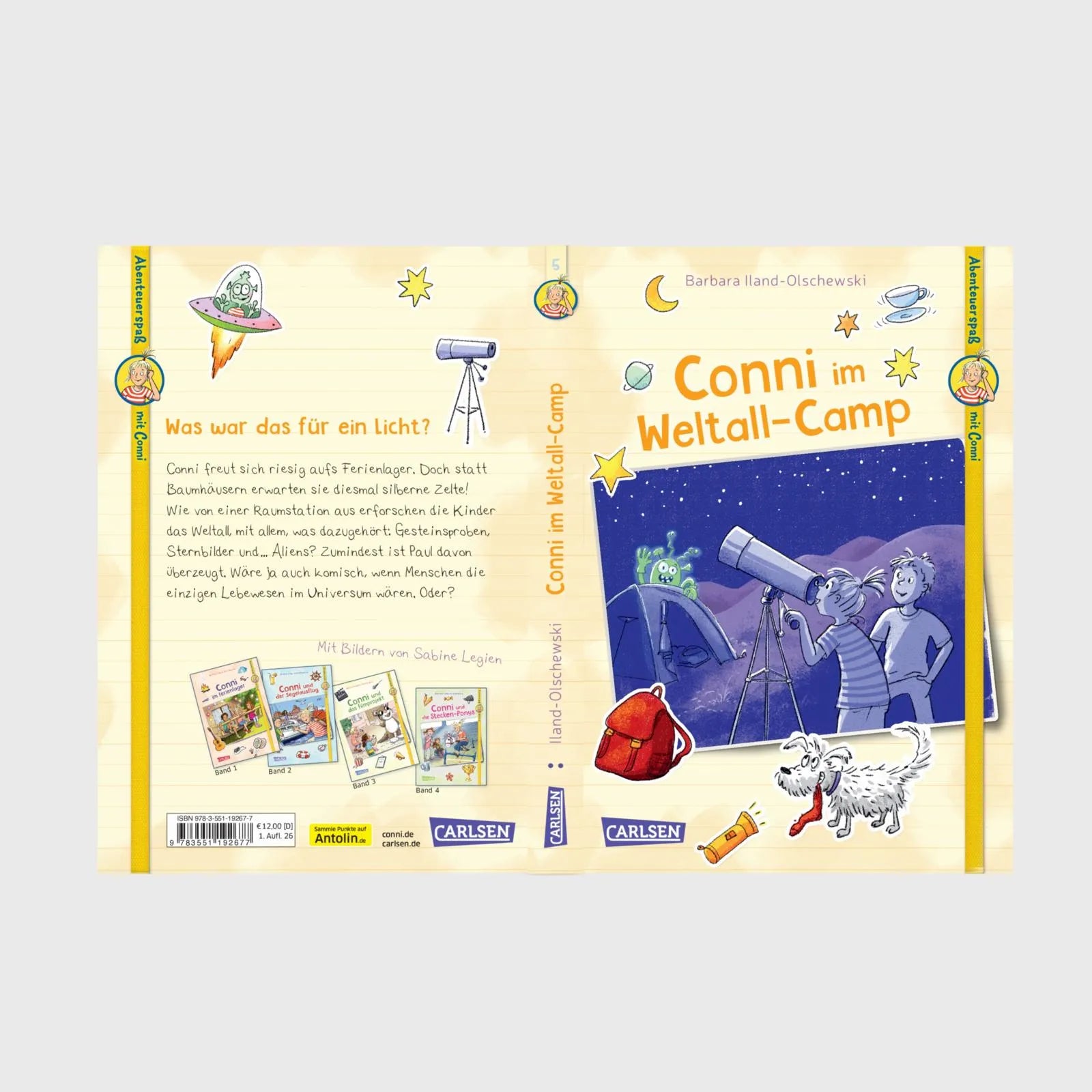 Detailansicht: Abenteuerspaß mit Conni 5: Conni im Weltall-Camp (Hardcover)