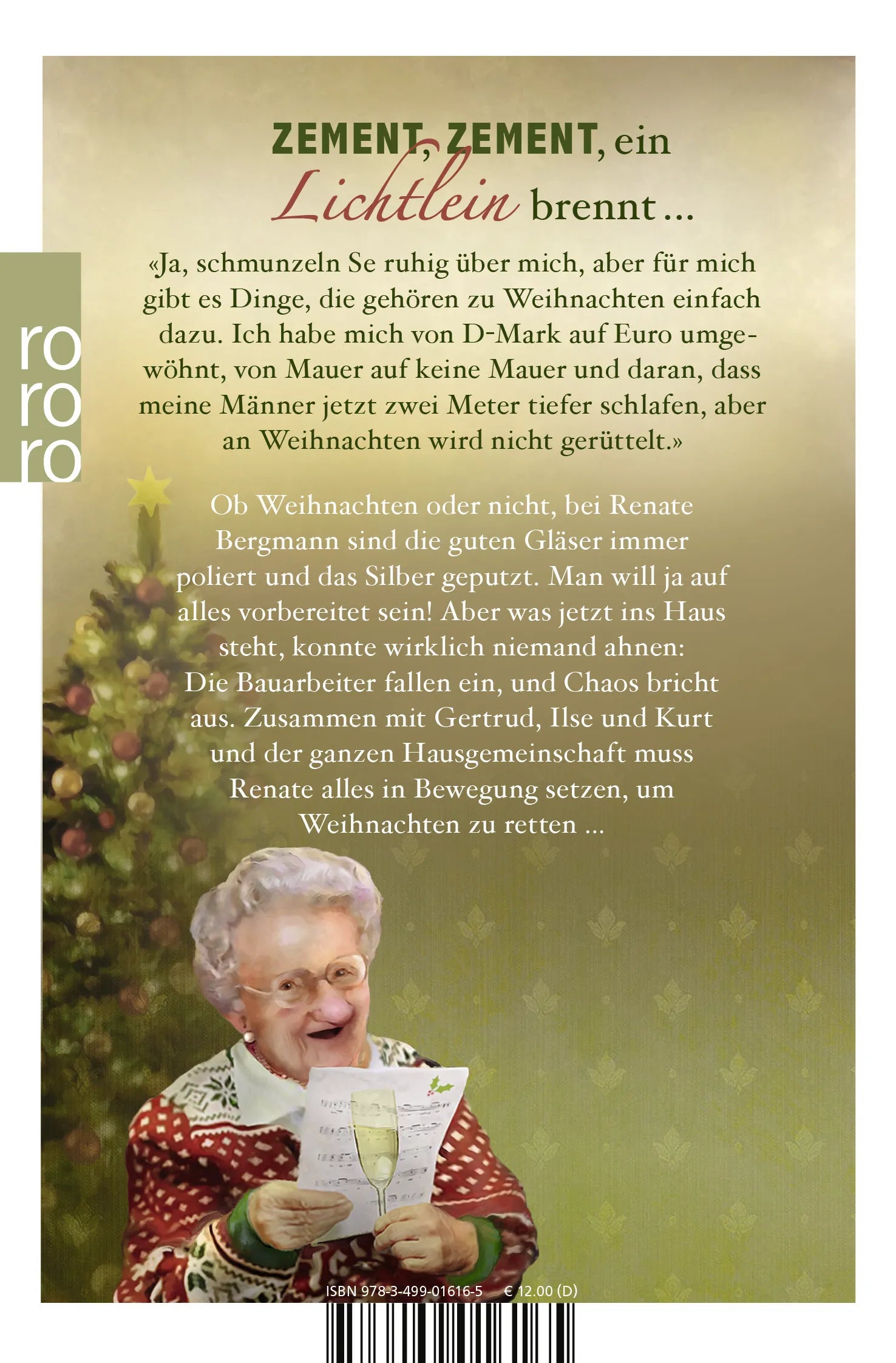 Buchrückseite von 'Aber nach drei Strophen ist Schluss!' mit Klappentext - Taschenbuch