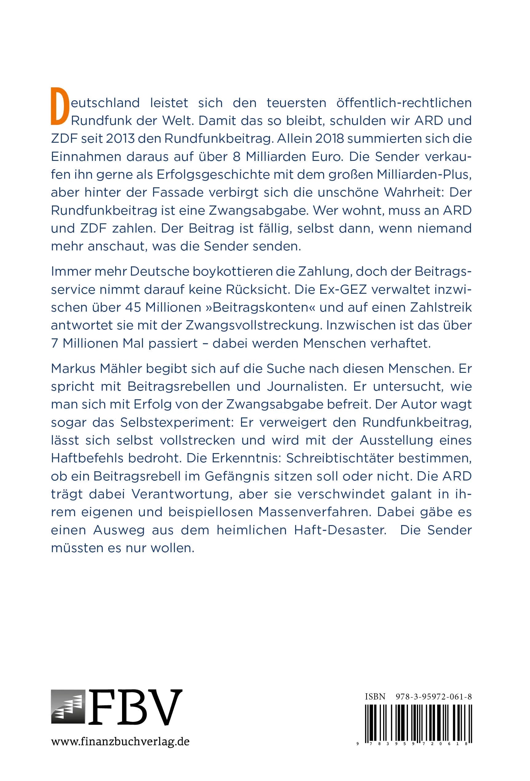 Buchrückseite von 'AbGEZockt' mit Klappentext - Taschenbuch