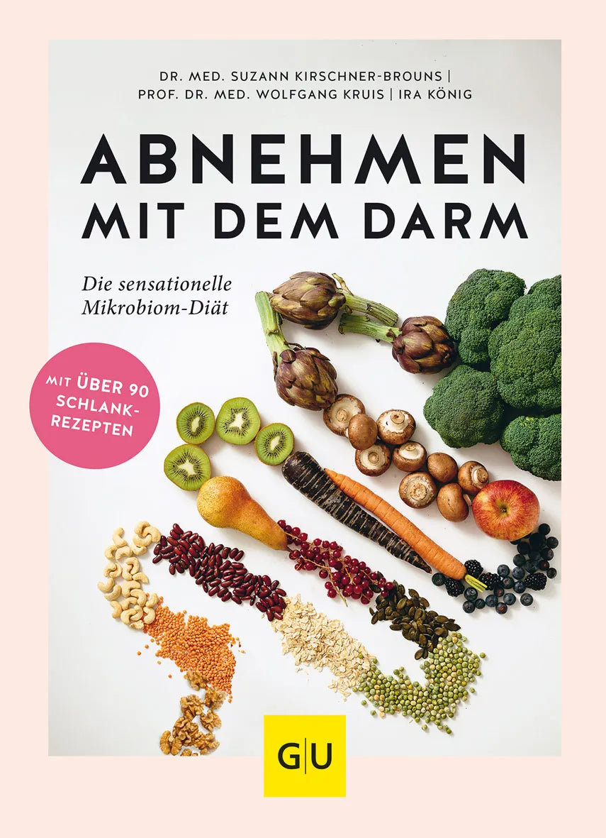 Buchcover von 'Abnehmen mit dem Darm' - Taschenbuch von Suzann Kirschner-Brouns