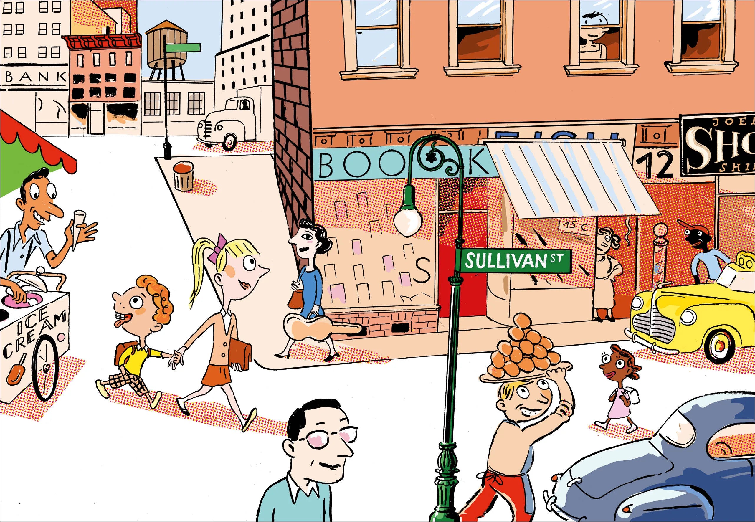 Produktansicht: Abrakadabra in der Sullivan Street (Gebundene Ausgabe)