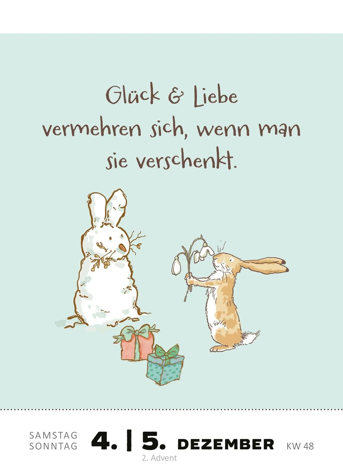Abreißkalender Weißt du eigentlich, wie lieb ich dich hab? 2027 – Ansicht