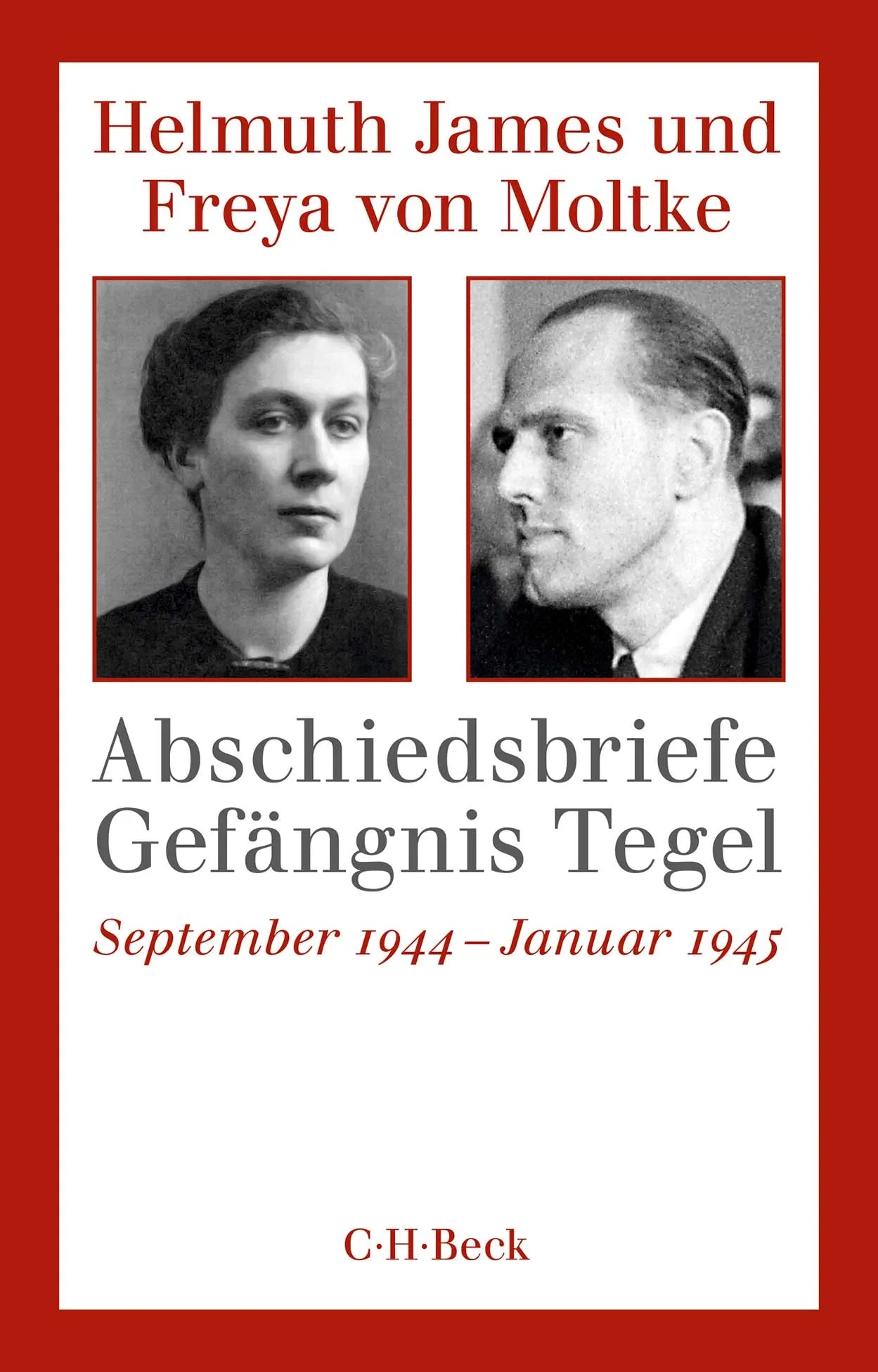 Cover: Abschiedsbriefe Gefängnis Tegel (Taschenbuch) von Helmuth James von Moltke