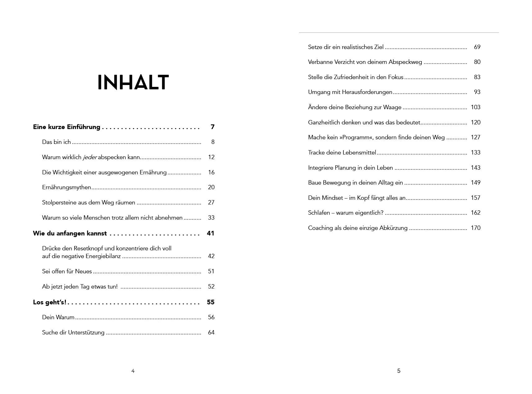Innenansicht von 'Abspecken kann jeder' - Taschenbuch