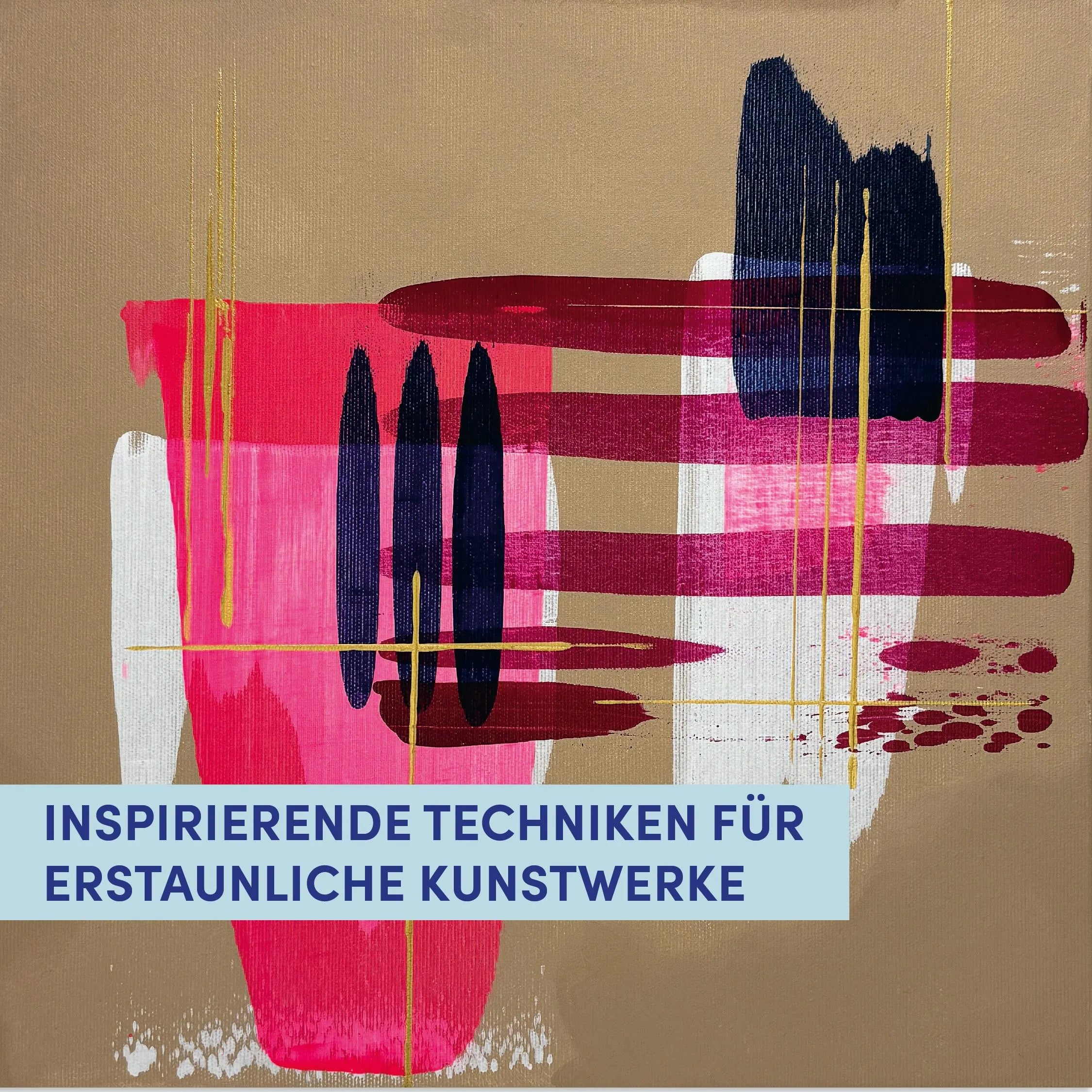 Detailansicht: Abstrakte Acrylbilder - Schicht für Schicht (Taschenbuch)