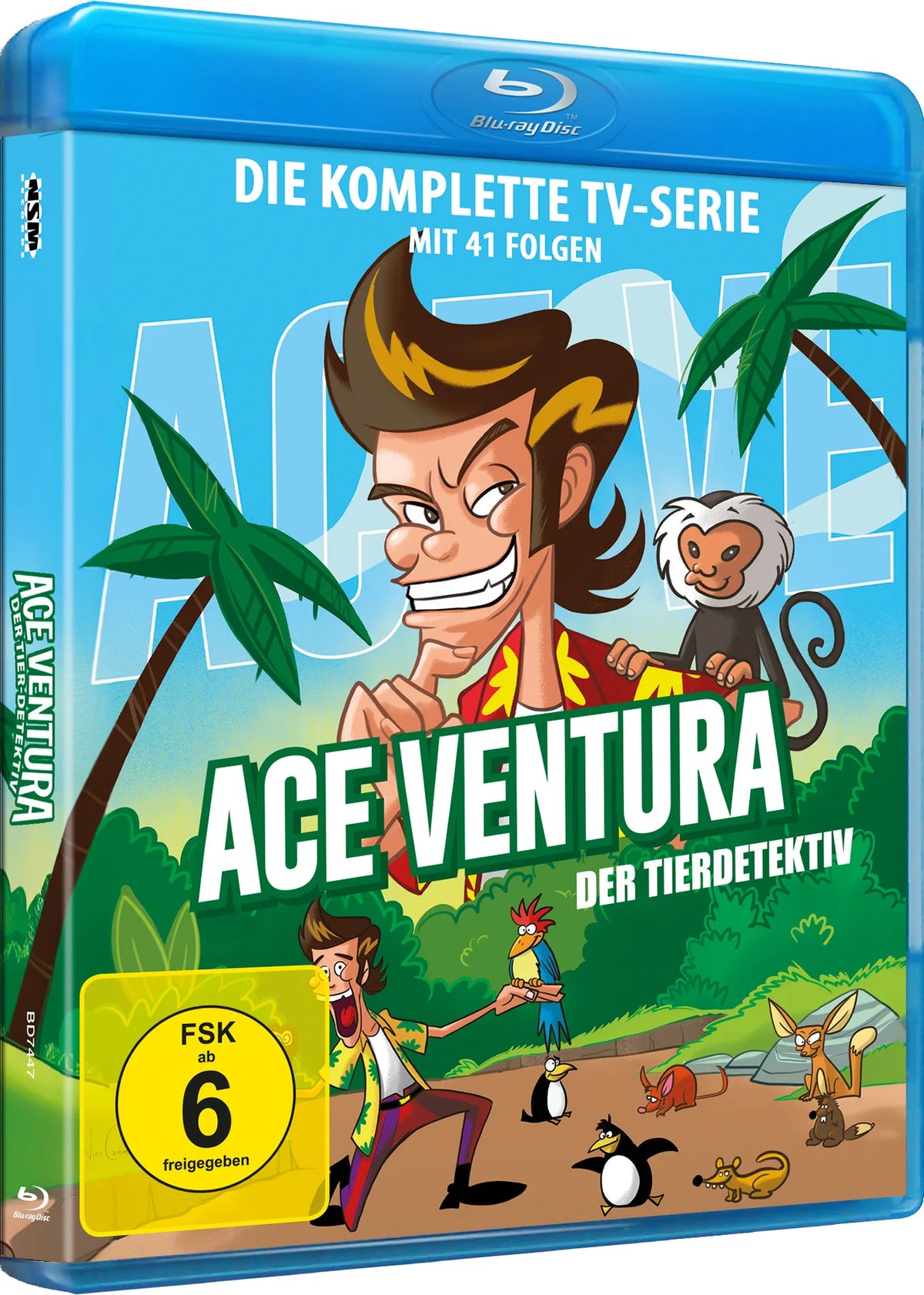 Produktansicht 1 von Ace Ventura - Der Tierdetektiv (Staffel 1-3) – Blu-ray