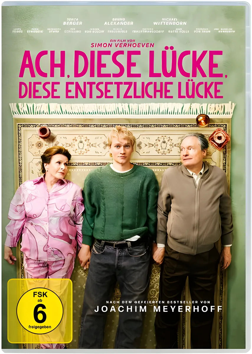 DVD-Cover: Ach, diese Lücke, diese entsetzliche Lücke. Regie: Simon Verhoeven