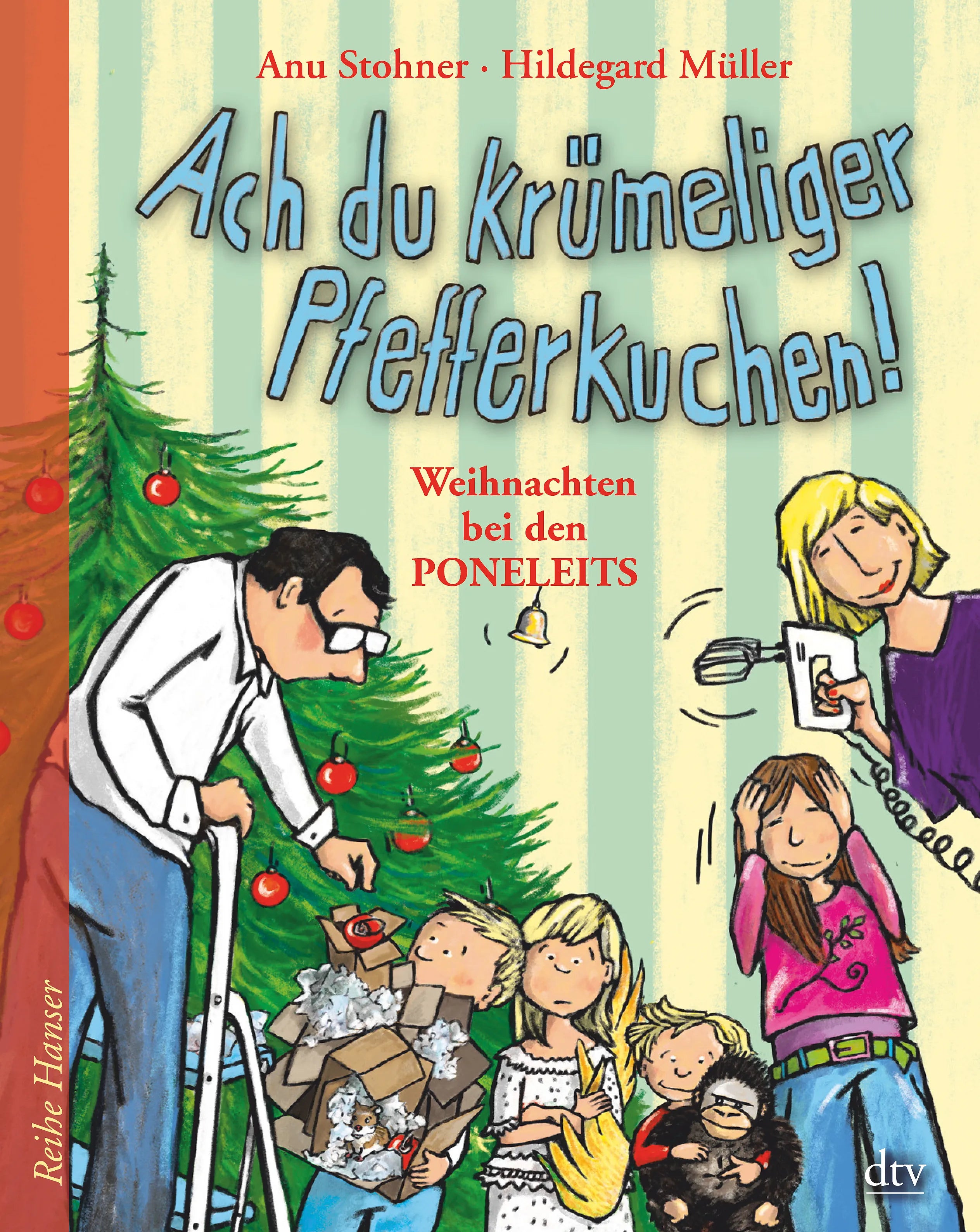 Buchcover von 'Ach du krümeliger Pfefferkuchen' - Gebundene Ausgabe von Anu Stohner