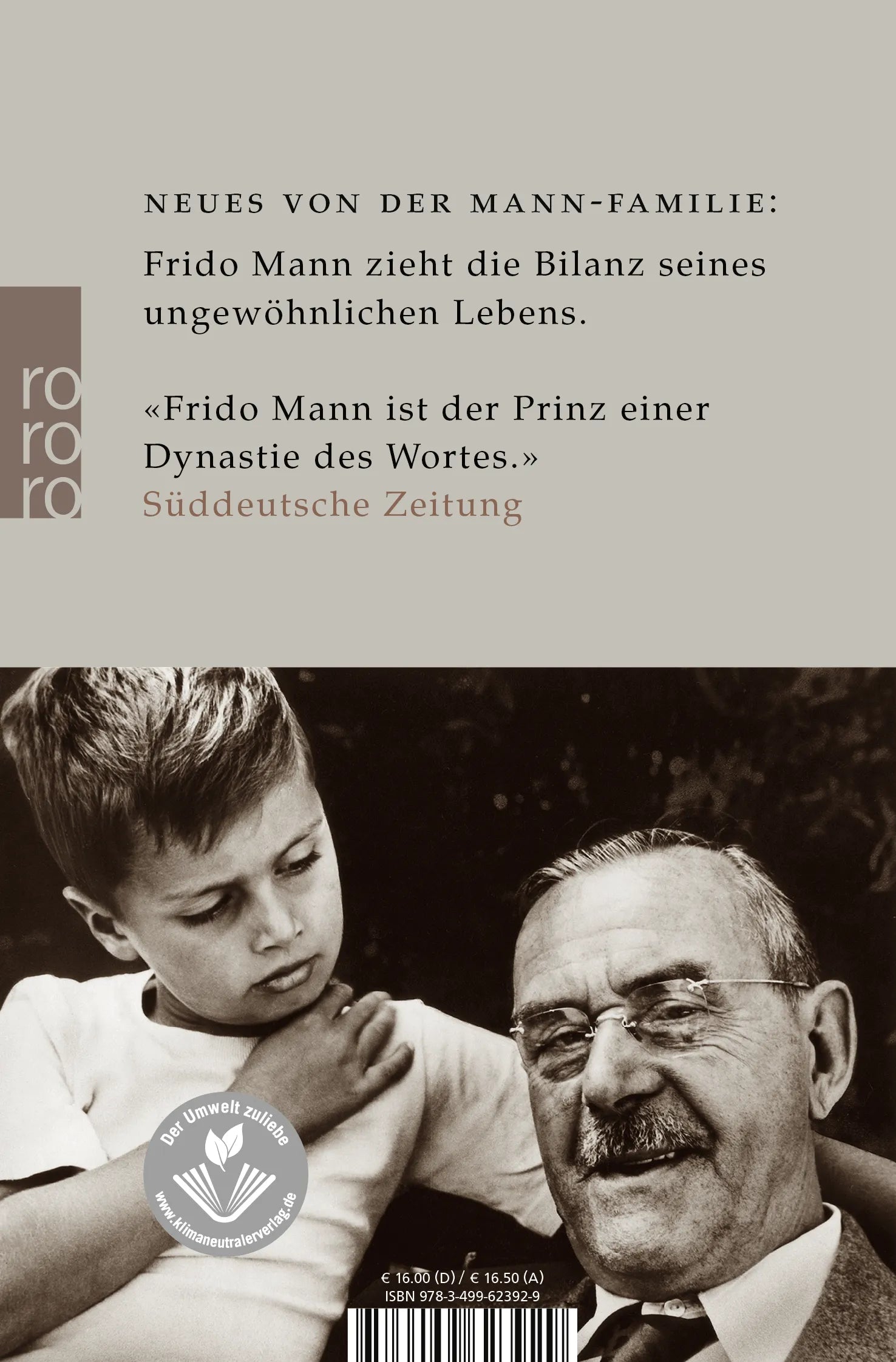 Buchrückseite von 'Achterbahn' mit Klappentext - Taschenbuch