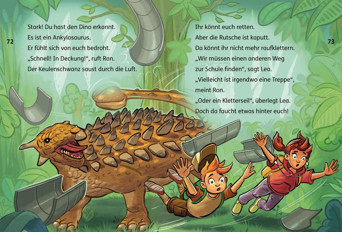 Detailansicht: Achtung!: Dino-Schulweg (Hardcover)