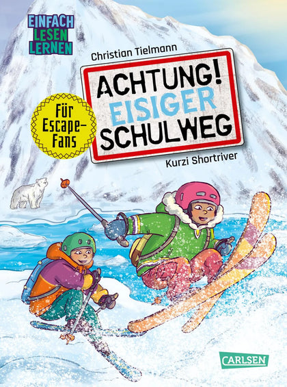Buchcover von 'Achtung!: Eisiger Schulweg' - Gebundene Ausgabe von Christian Tielmann