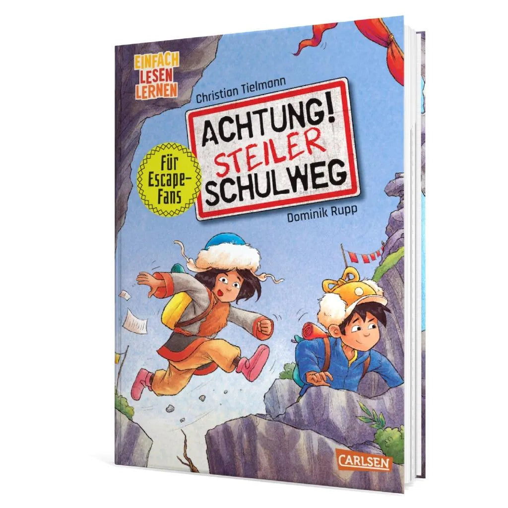 Abbildung von 'Achtung!: Steiler Schulweg'