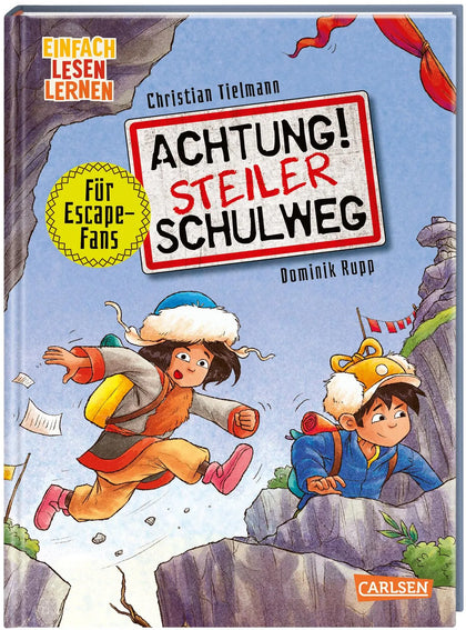 Buchcover von 'Achtung!: Steiler Schulweg' - Gebundene Ausgabe von Christian Tielmann