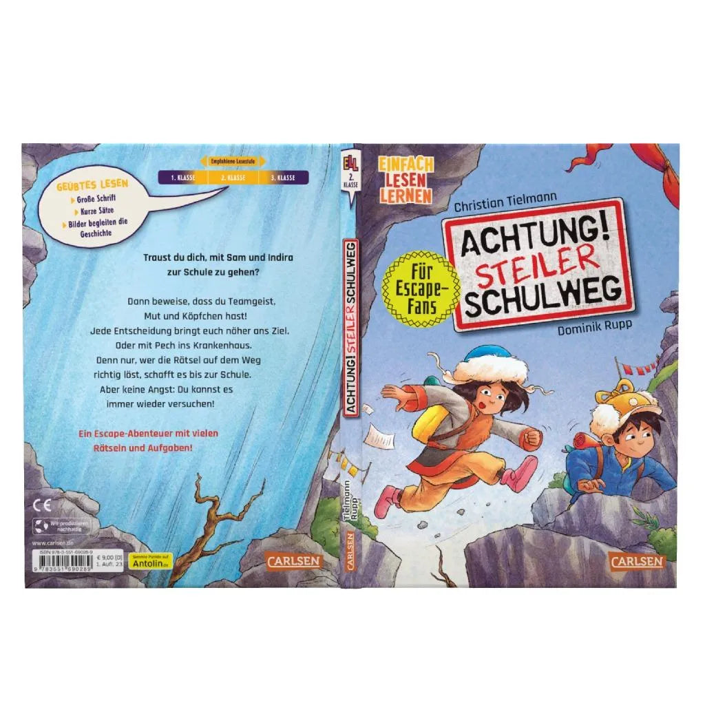 Produktansicht: Achtung!: Steiler Schulweg (Gebundene Ausgabe)