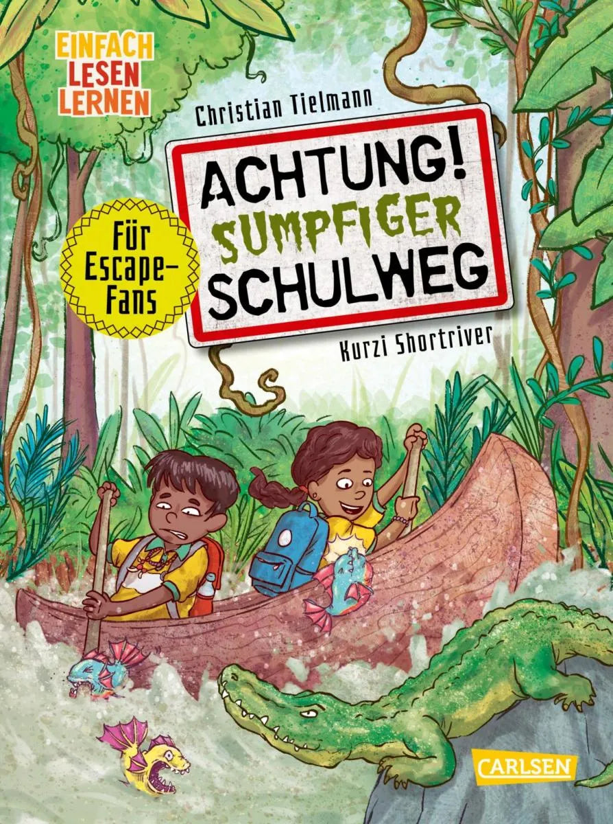 Cover: Achtung!: Sumpfiger Schulweg (E-Book) von Christian Tielmann