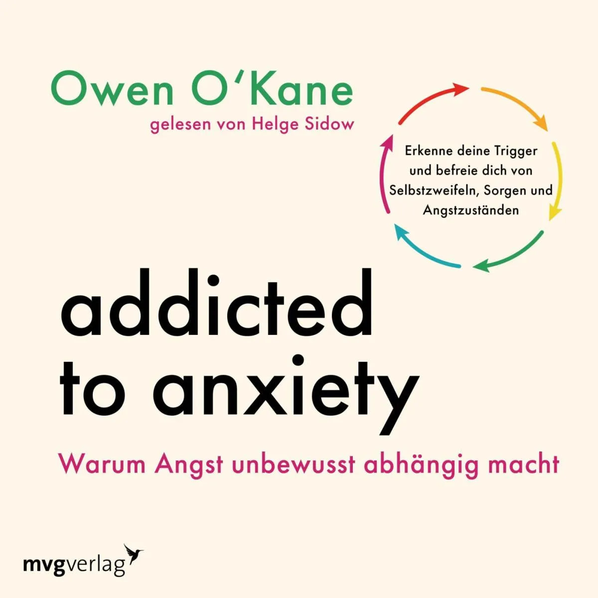 Cover: Addicted to Anxiety (Hörbuch Download) von Owen O'Kane