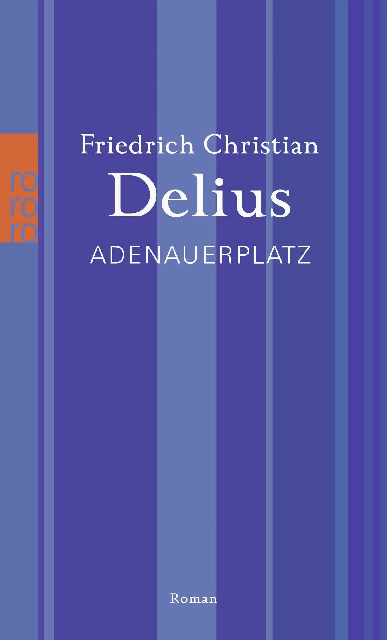 Buchcover von 'Adenauerplatz' - Taschenbuch von Friedrich Christian Delius
