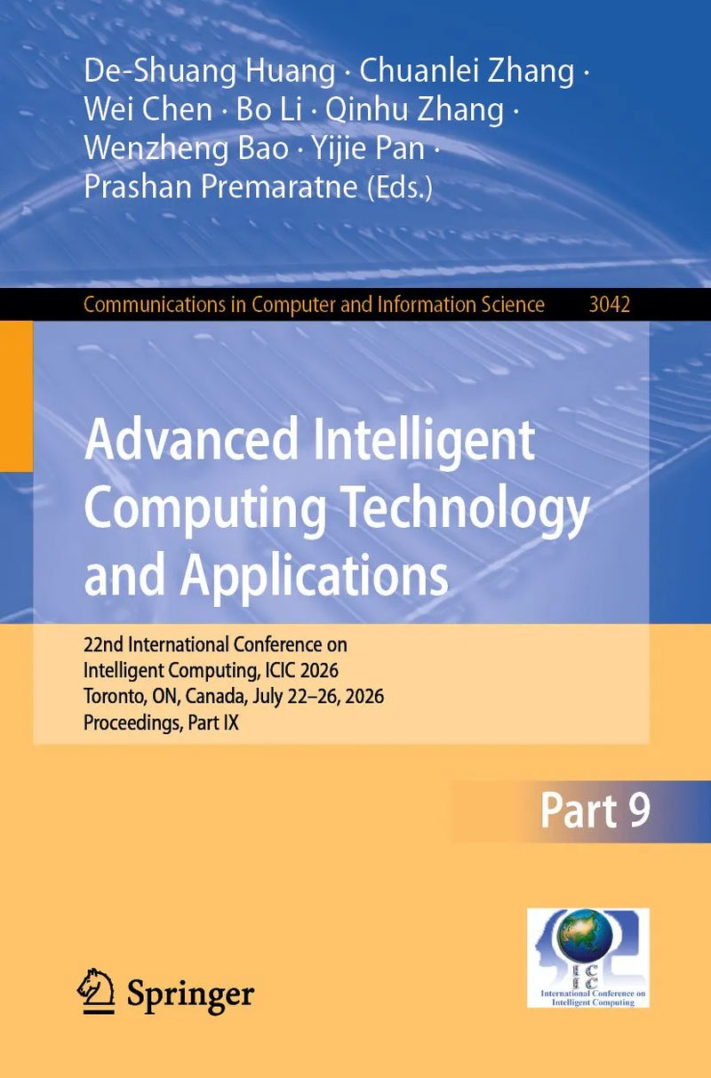 Advanced Intelligent Computing Technology and Applications