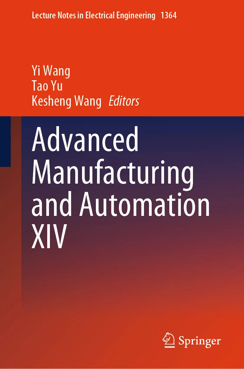 Cover: Advanced Manufacturing and Automation XIV (E-Book)