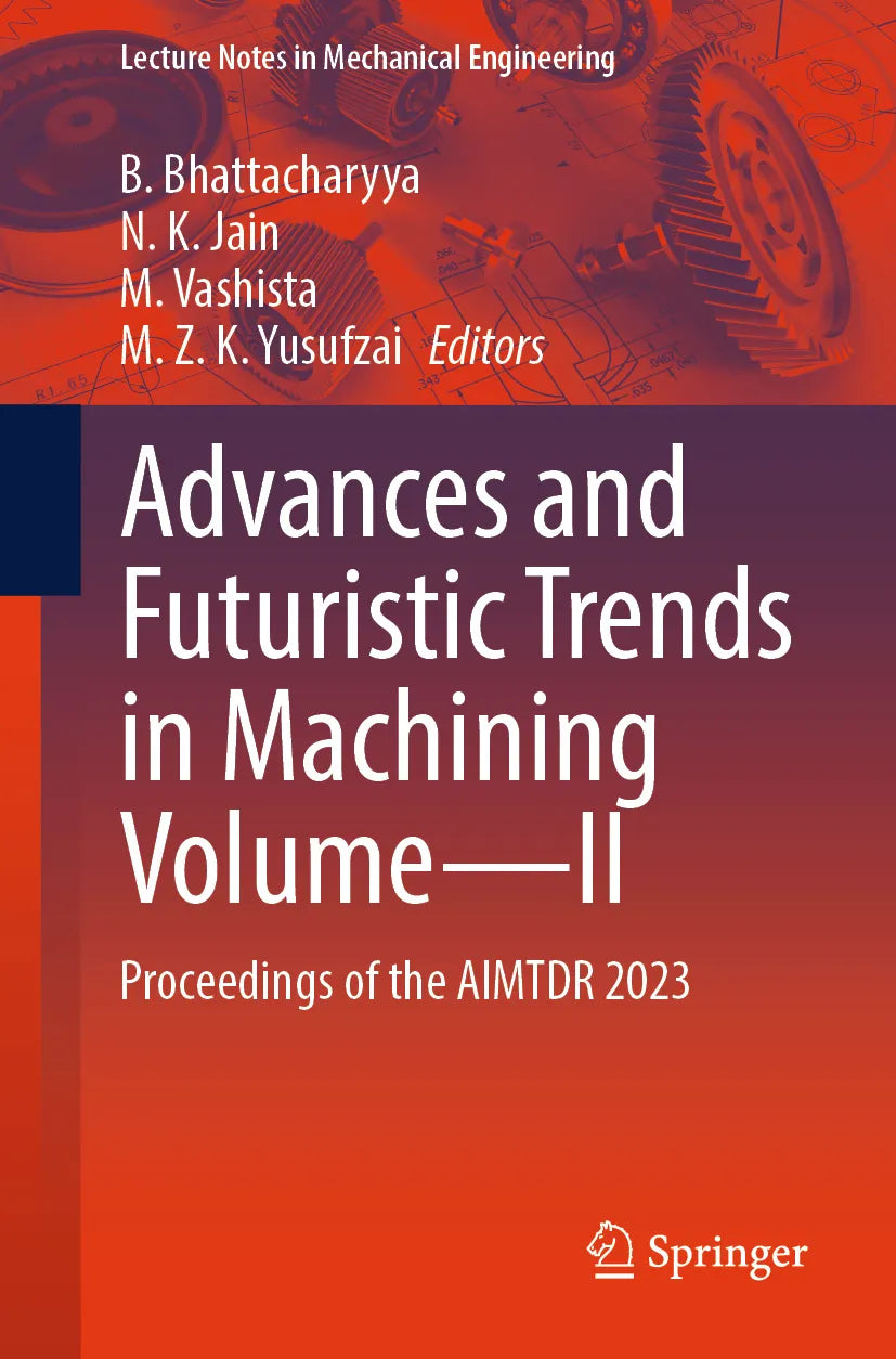 Cover: Advances and Futuristic Trends in Machining Volume—II (E-Book)