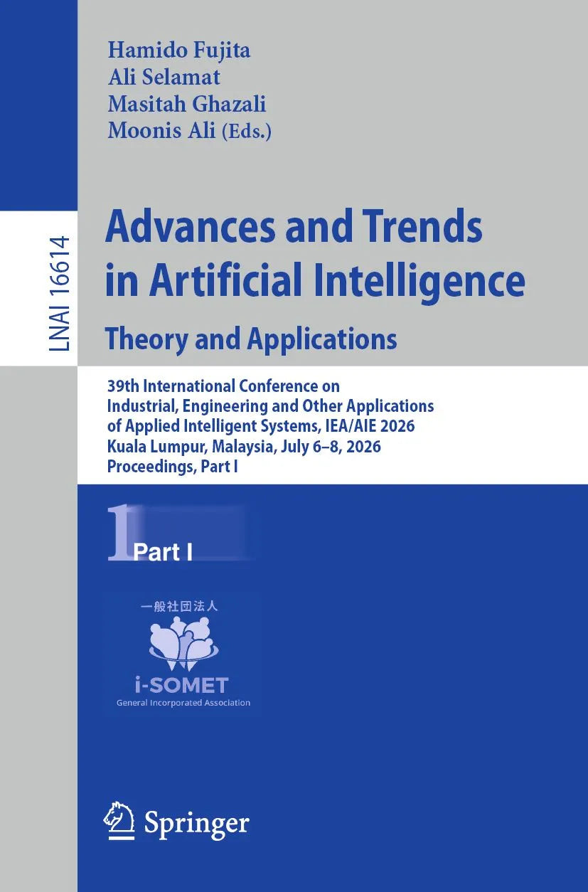Cover: Advances and Trends in Artificial Intelligence. Theory and Applications (E-Book) von Hamido Fujita