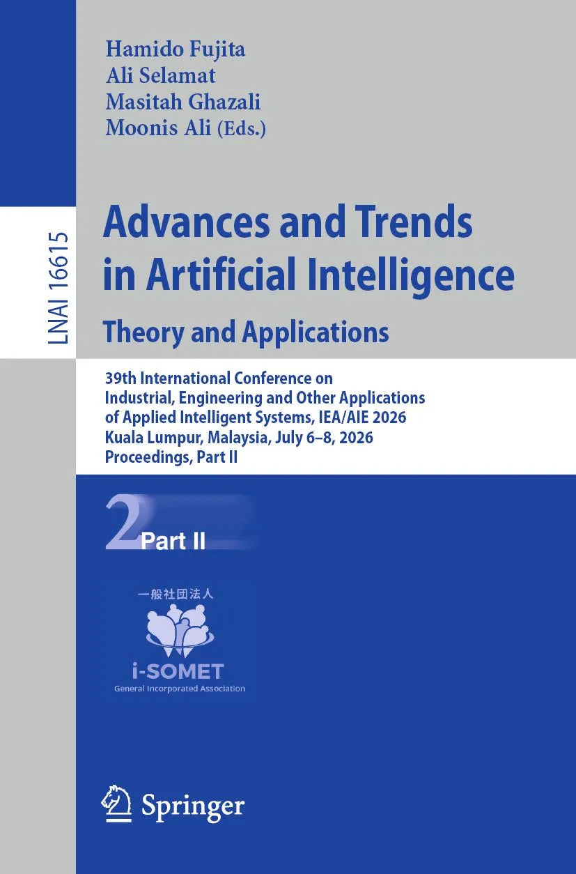 Cover: Advances and Trends in Artificial Intelligence. Theory and Applications (E-Book) von Hamido Fujita