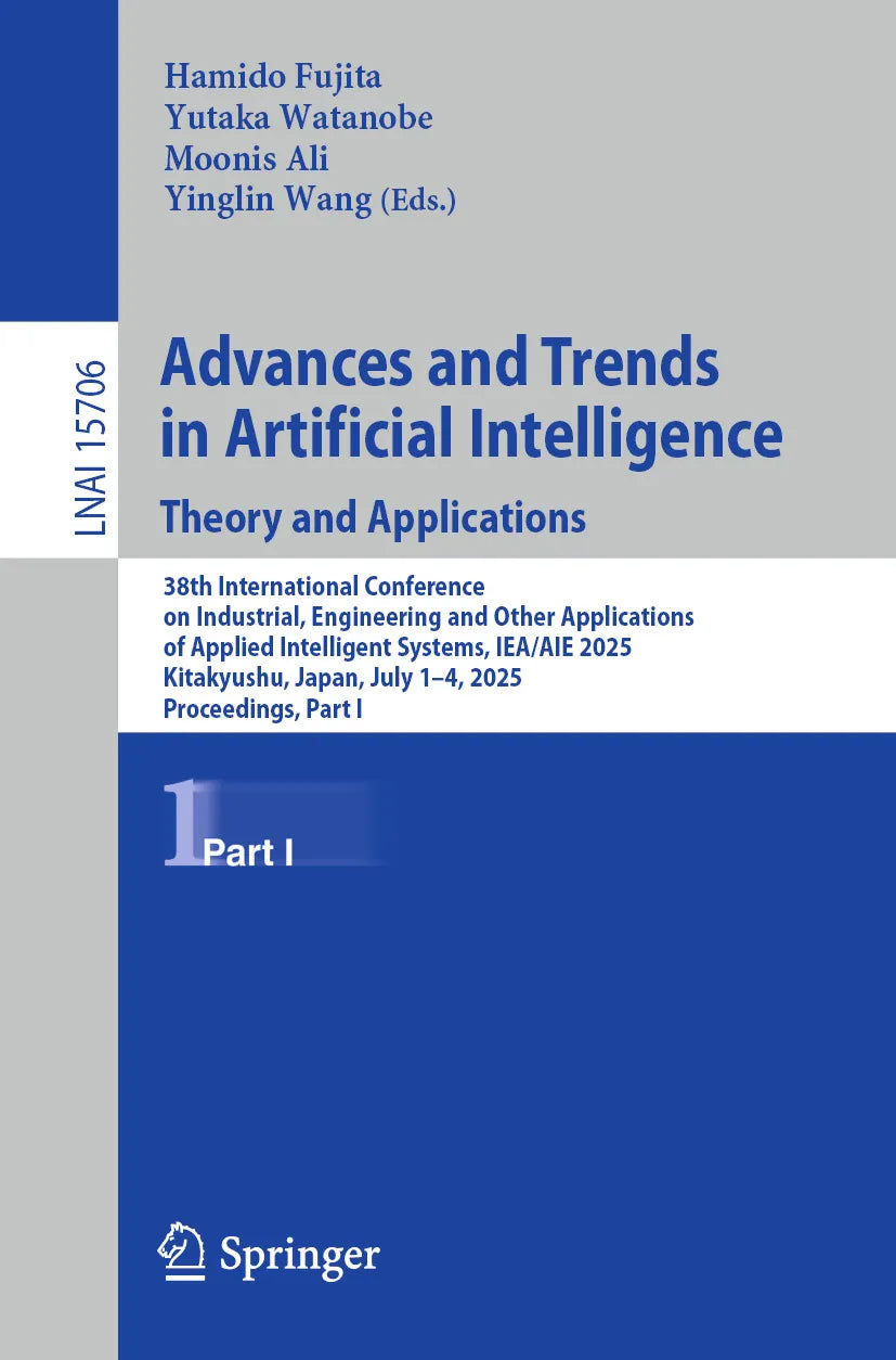 Cover: Advances and Trends in Artificial Intelligence. Theory and Applications (E-Book)
