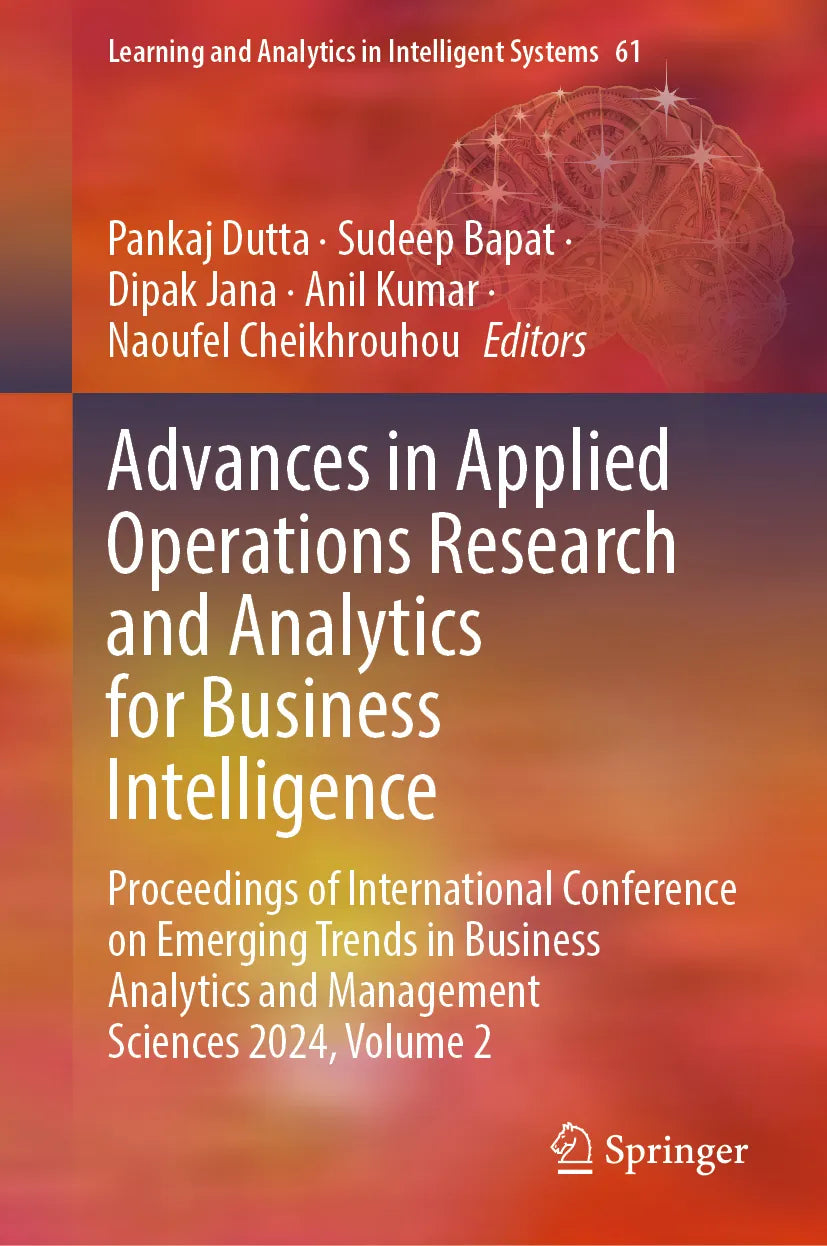 Cover: Advances in Applied Operations Research and Analytics for Business Intelligence (E-Book)