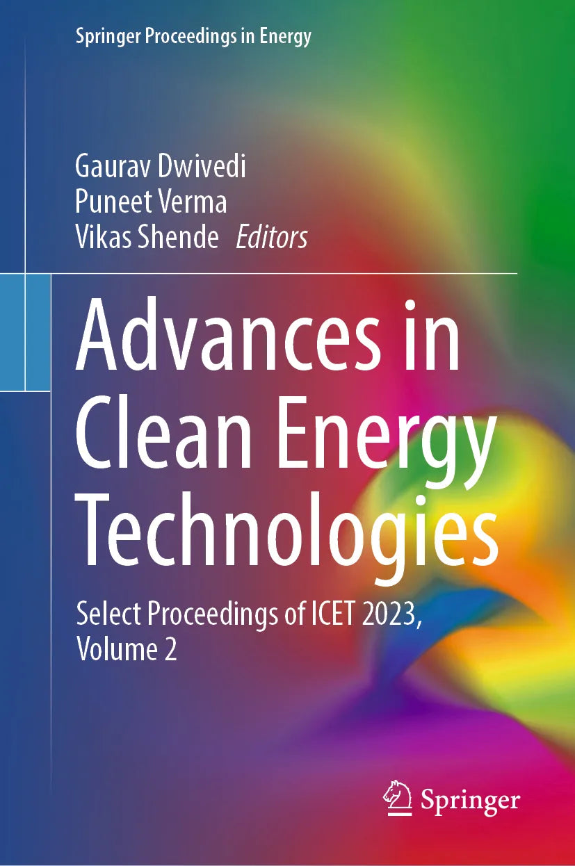 Cover: Advances in Clean Energy Technologies (E-Book)