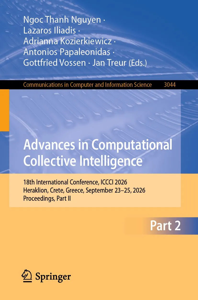 Cover: Advances in Computational Collective Intelligence (E-Book) von Ngoc Thanh Nguyen