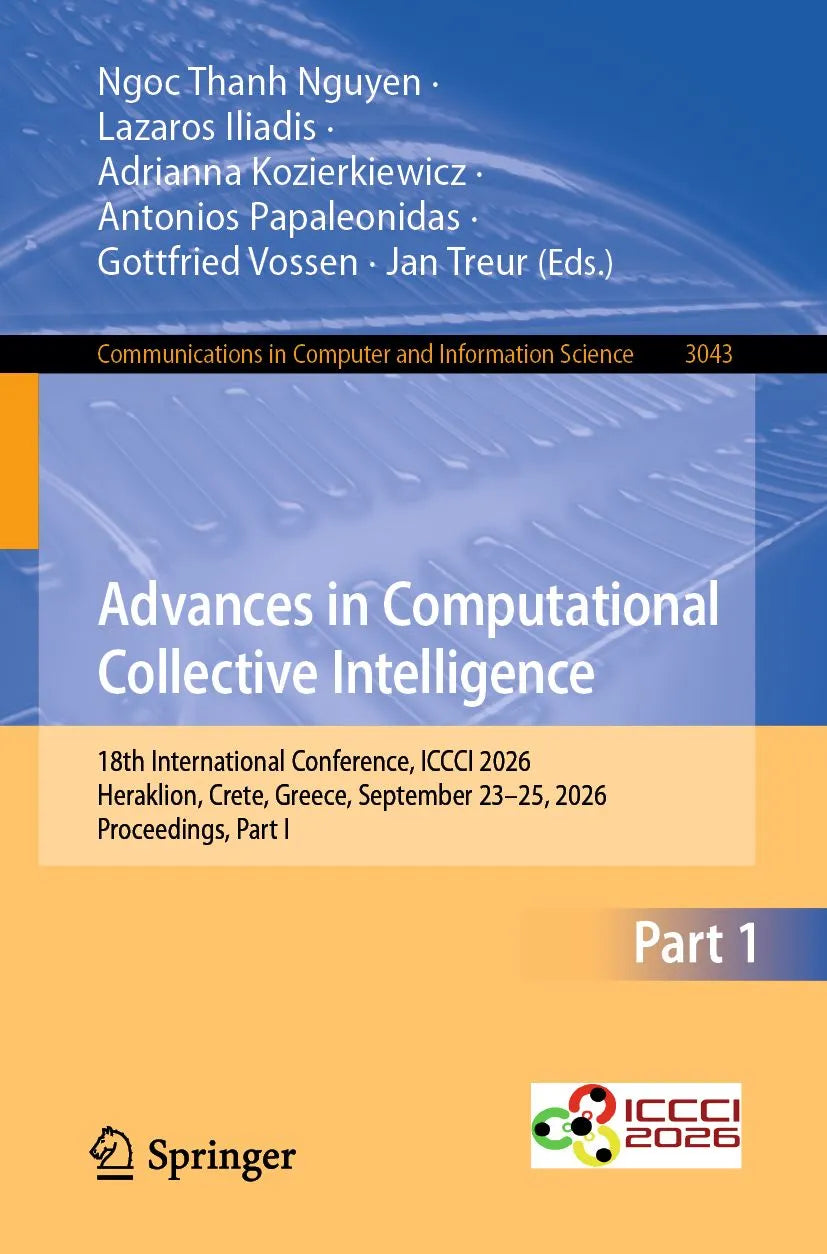 Cover: Advances in Computational Collective Intelligence (E-Book) von Ngoc Thanh Nguyen