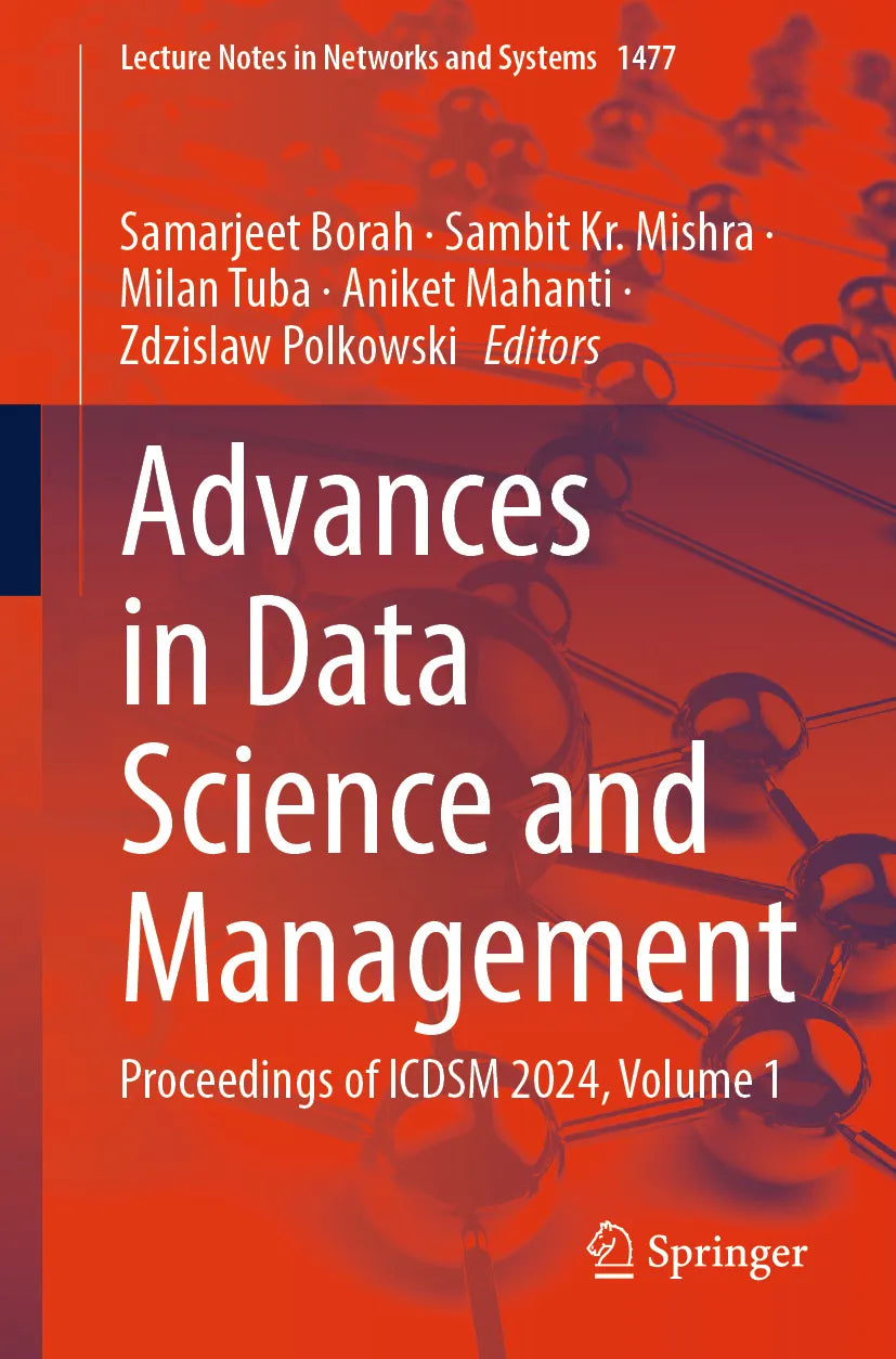 Cover: Advances in Data Science and Management (E-Book)