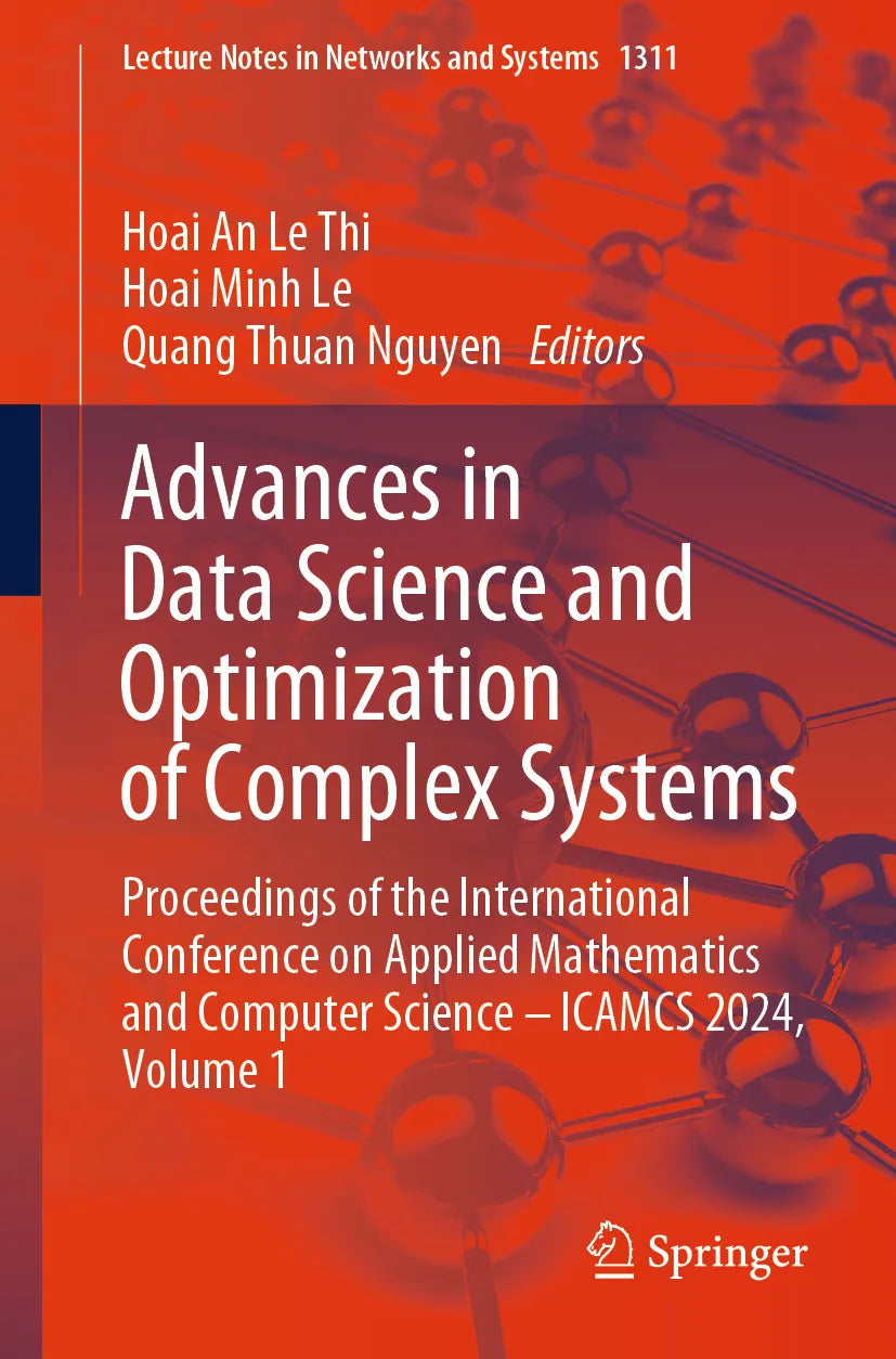 Cover: Advances in Data Science and Optimization of Complex Systems (E-Book)