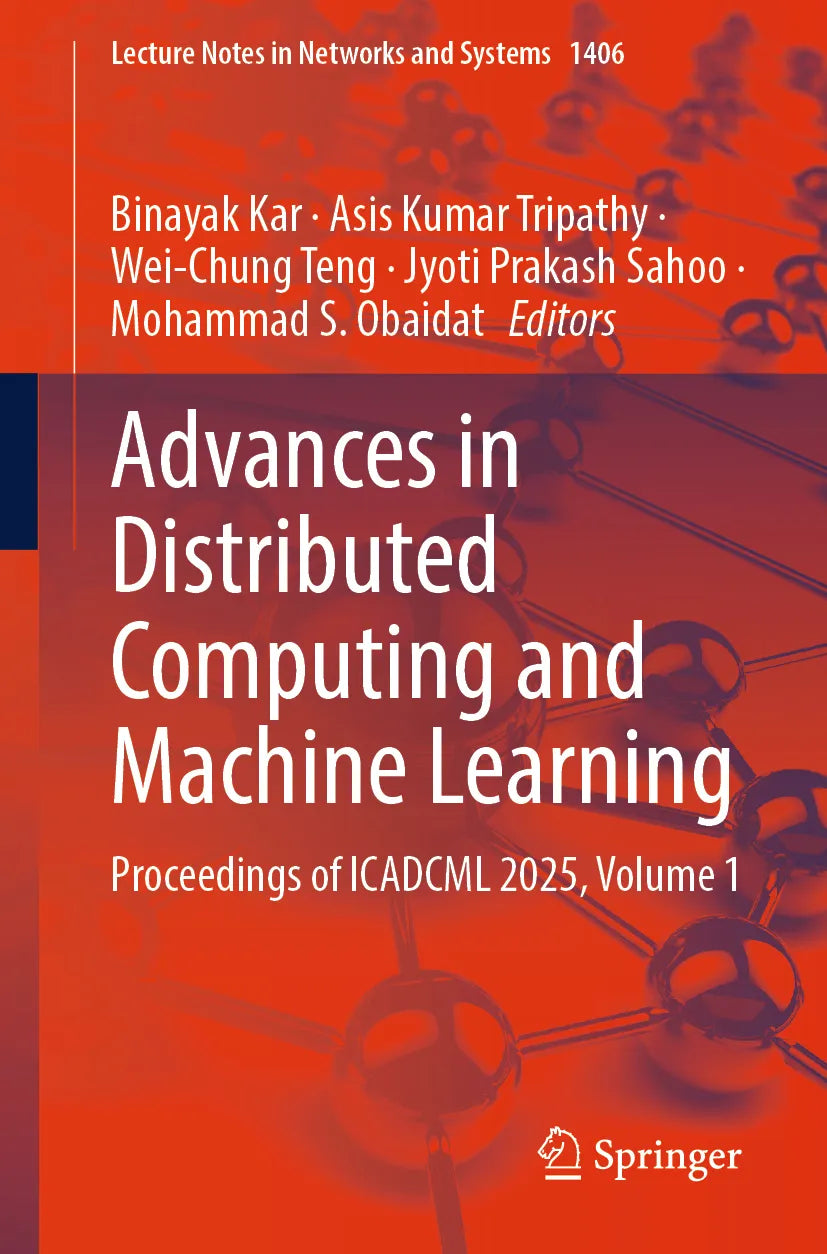 Cover: Advances in Distributed Computing and Machine Learning (E-Book)