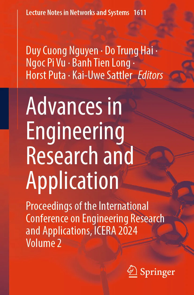 Cover: Advances in Engineering Research and Application (E-Book)