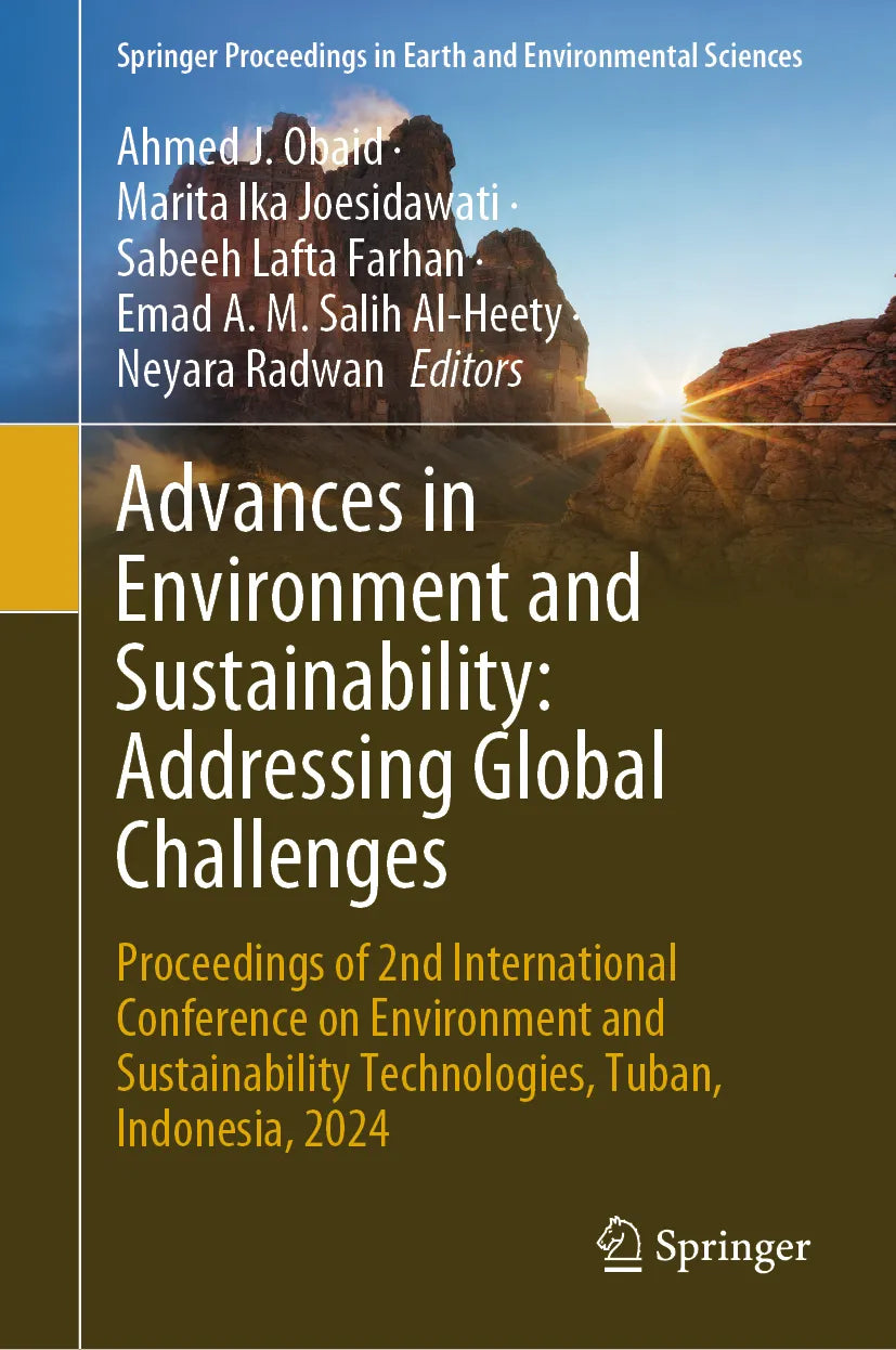 Cover: Advances in Environment and Sustainability: Addressing Global Challenges (E-Book)