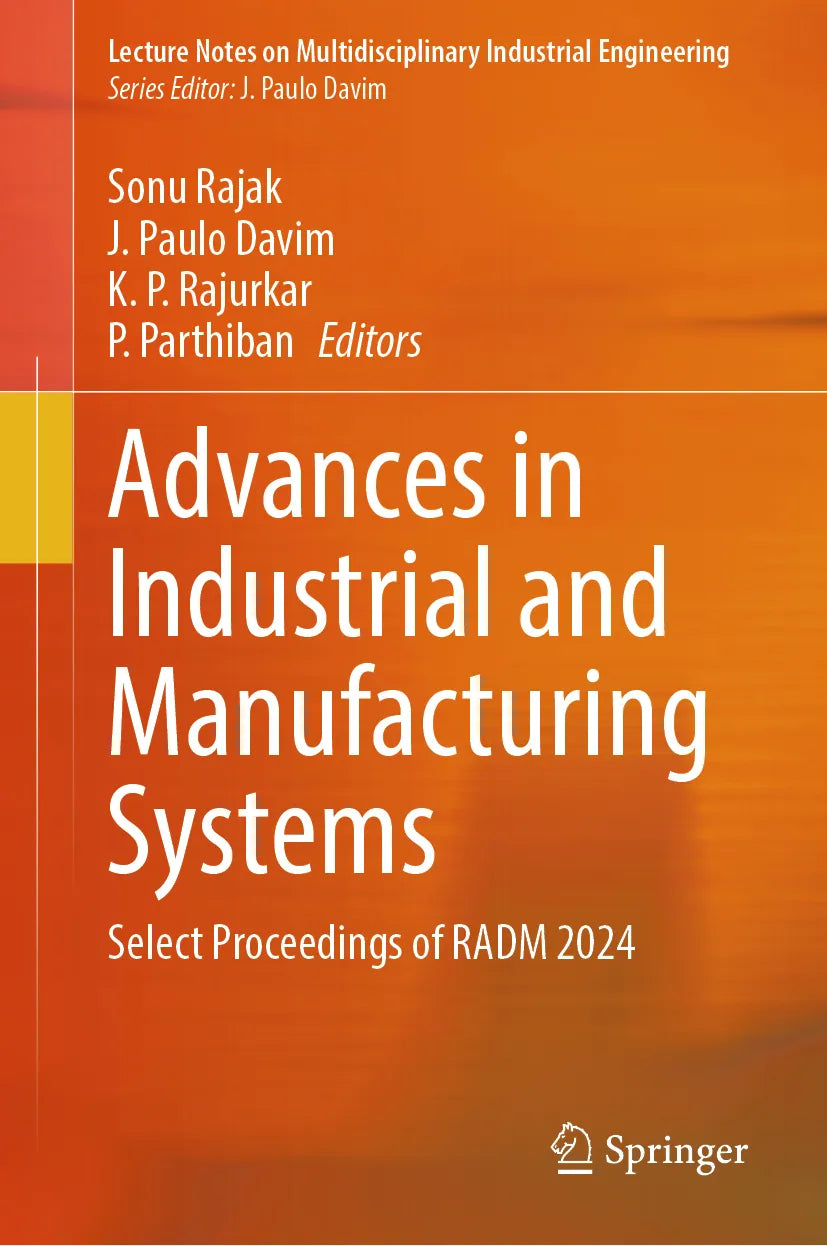 Cover: Advances in Industrial and Manufacturing Systems (E-Book)