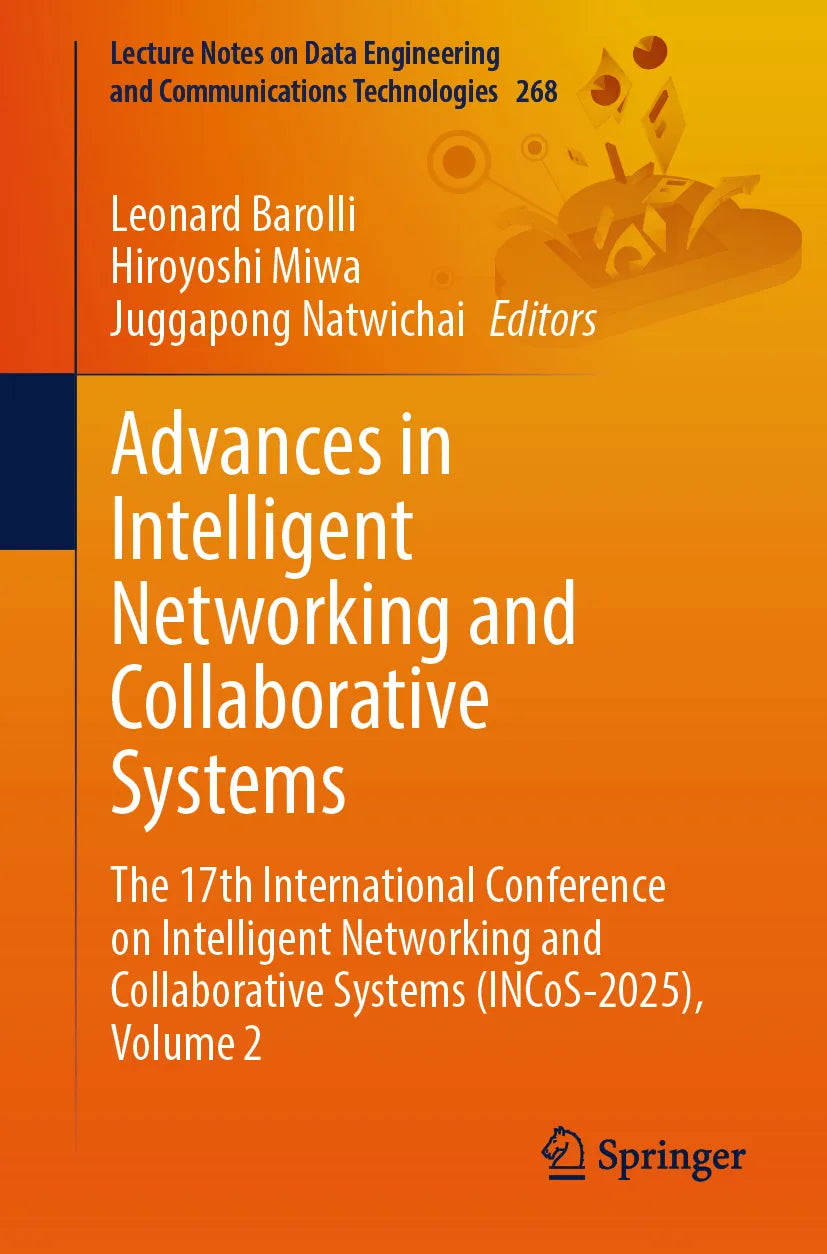 Cover: Advances in Intelligent Networking and Collaborative Systems (E-Book)