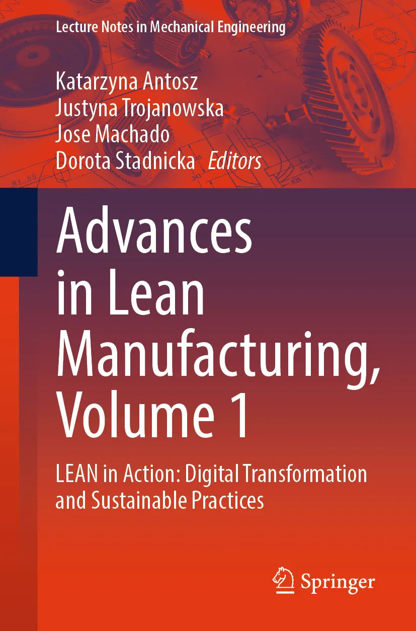 Cover: Advances in Lean Manufacturing, Volume 1 (E-Book)