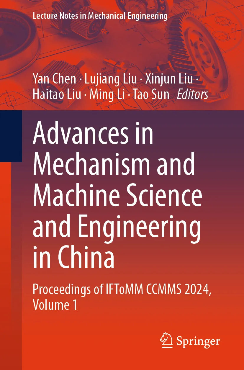 Cover: Advances in Mechanism and Machine Science and Engineering in China (E-Book)