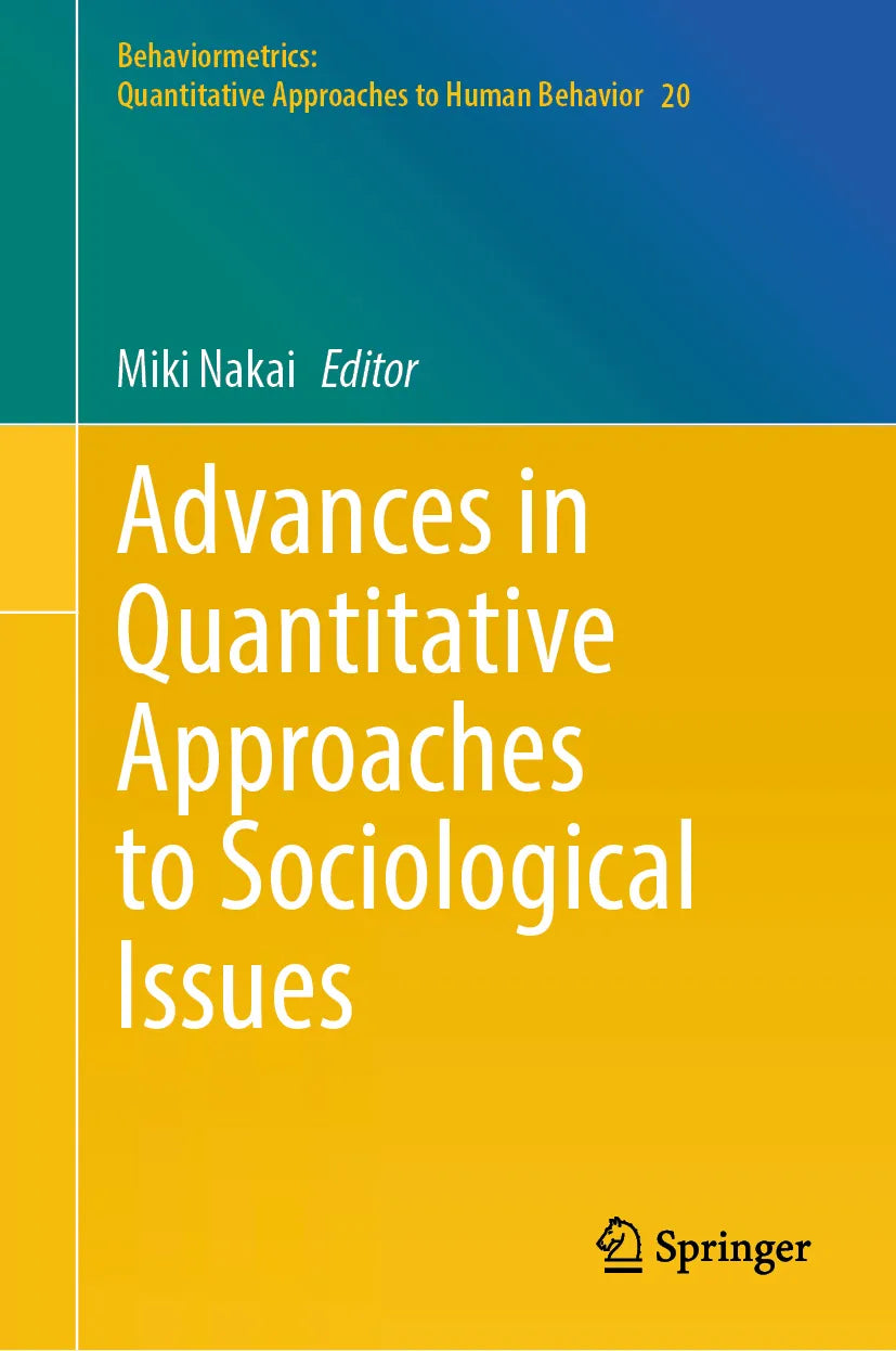 Cover: Advances in Quantitative Approaches to Sociological Issues (E-Book)