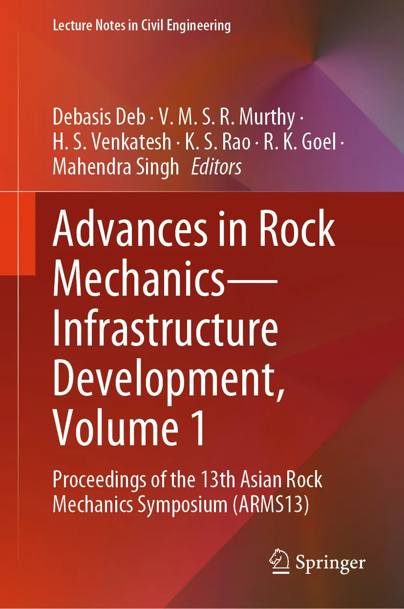 Cover: Advances in Rock Mechanics—Infrastructure Development, Volume 1 (E-Book)