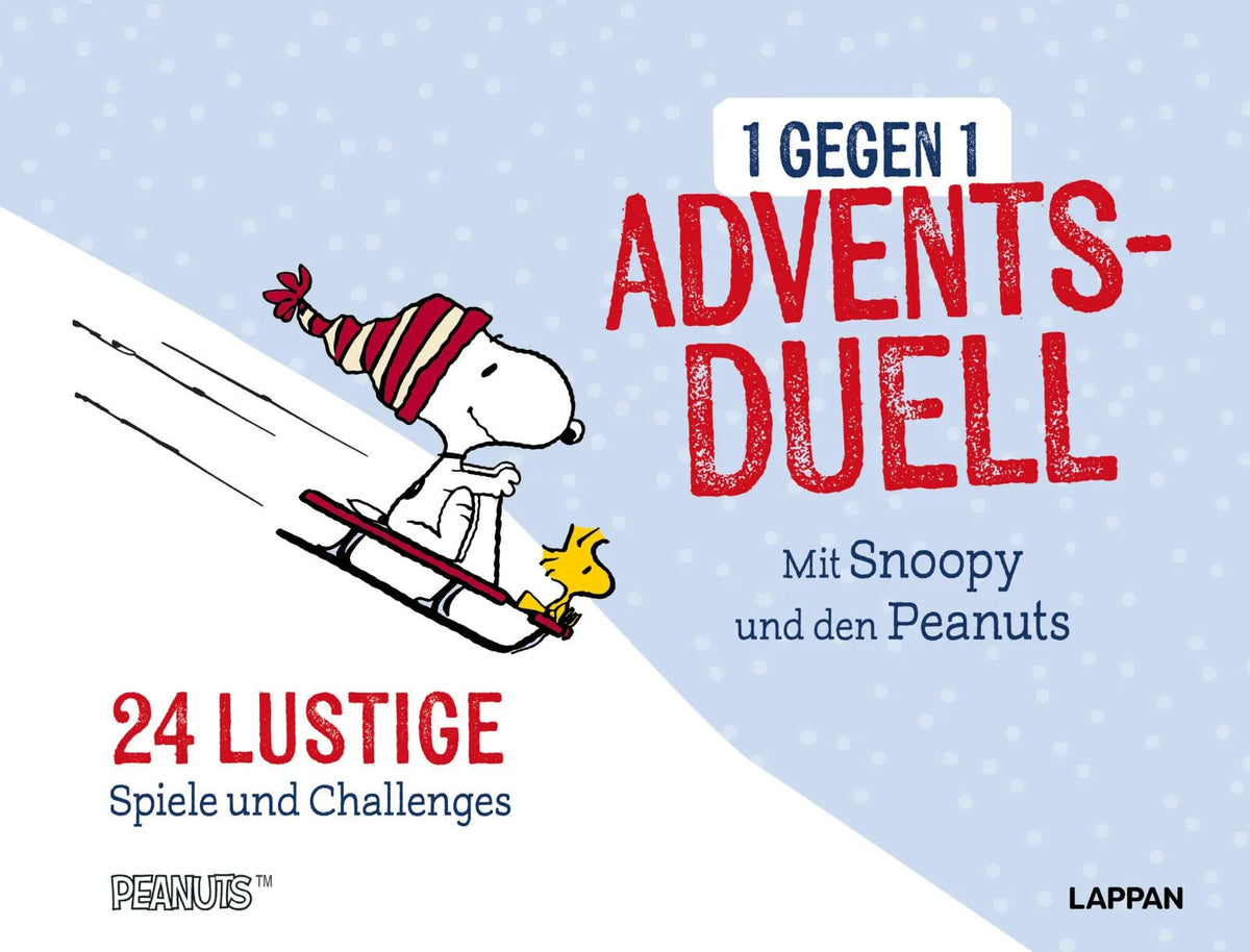Cover: Adventsduell mit Snoopy und den Peanuts (Hardcover) von Charles M. Schulz