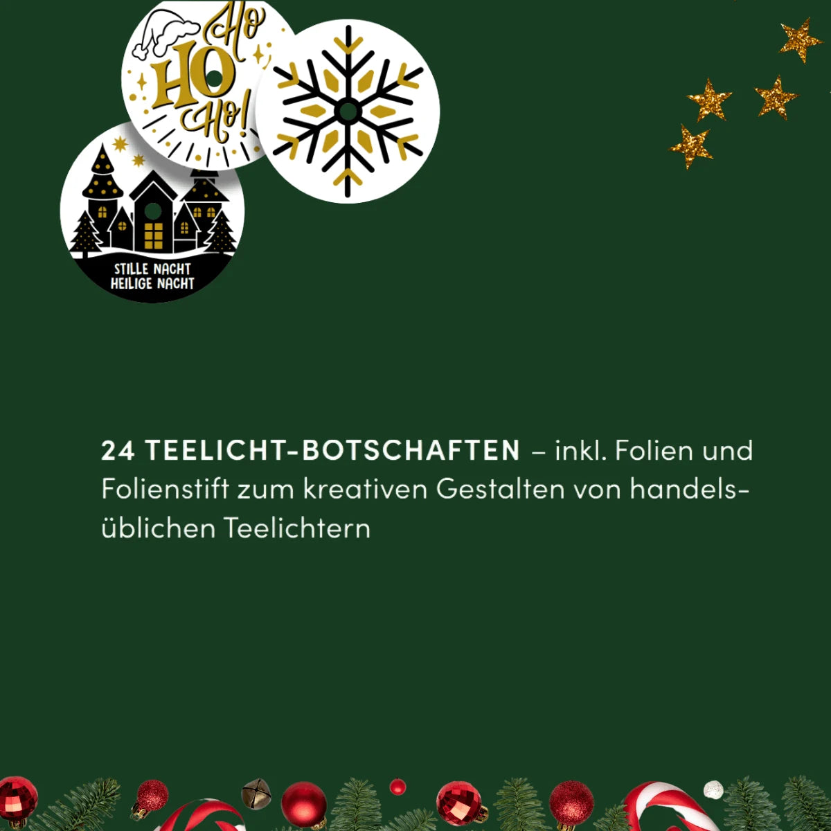 Adventskalender Glückslichter – Ansicht