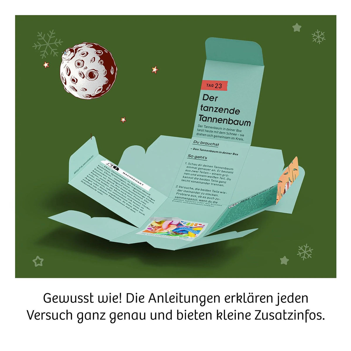 Adventskalender - Die schönsten Experimente zur Weihnachtszeit – Ansicht